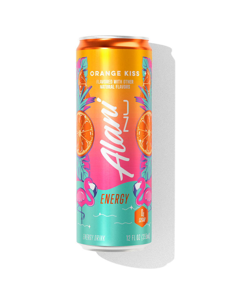 Orange Kiss energy drink 12-pack